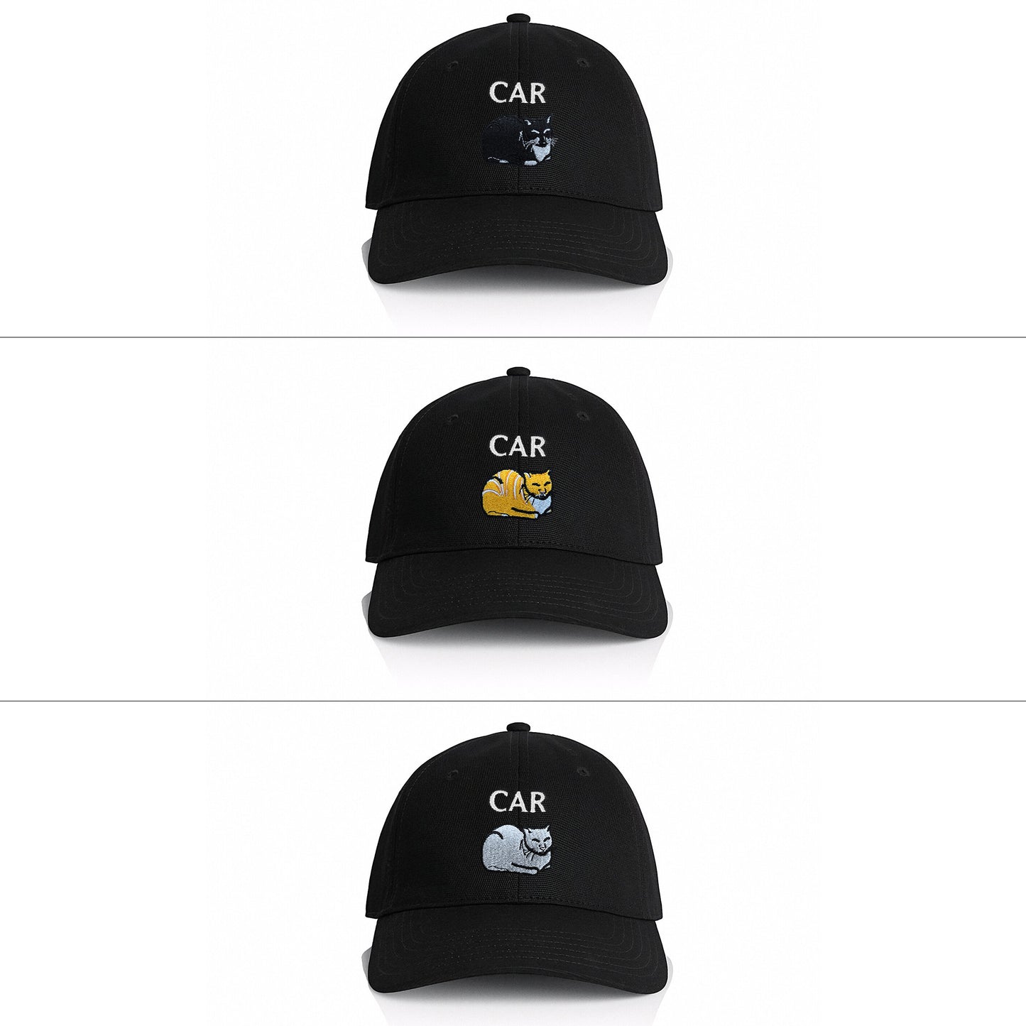 Car Cat Unstructured Hat
