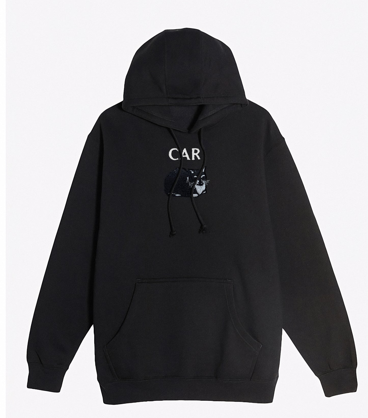 Car Cat Heavyweight Hoodies