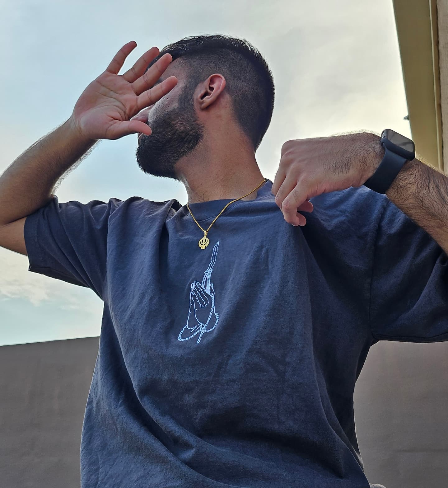 Eldon Praying Luxury T-shirt