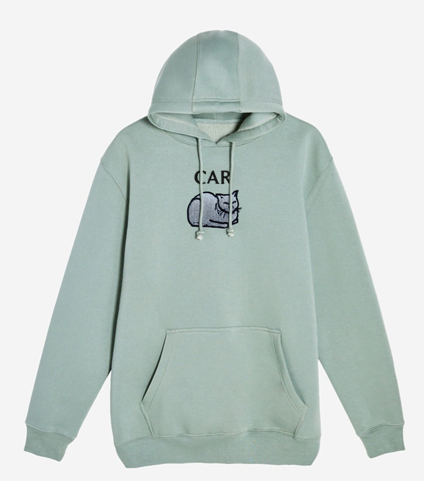 Car Cat Heavyweight Hoodies