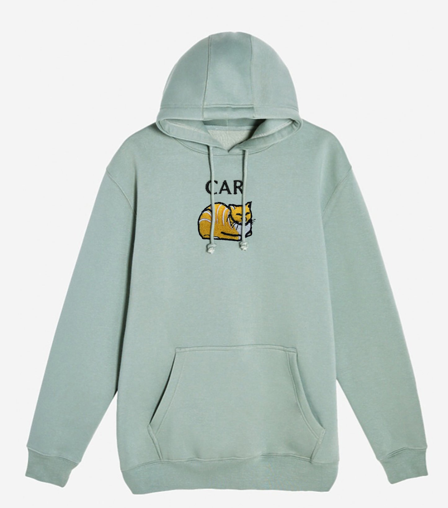 Car Cat Heavyweight Hoodies