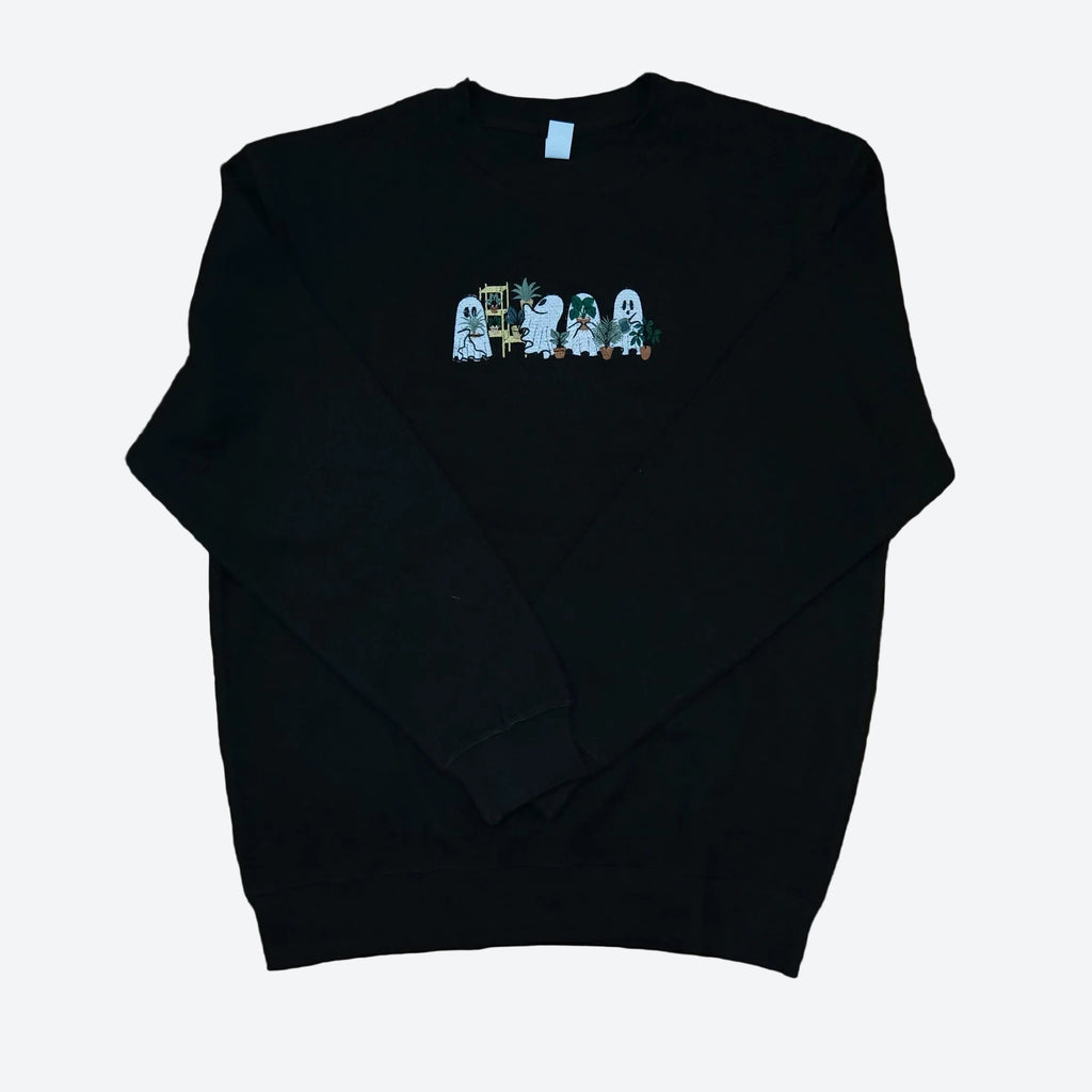 Waffle Knit Spooky Ghost Sweater