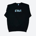Waffle Knit Spooky Ghost Sweater