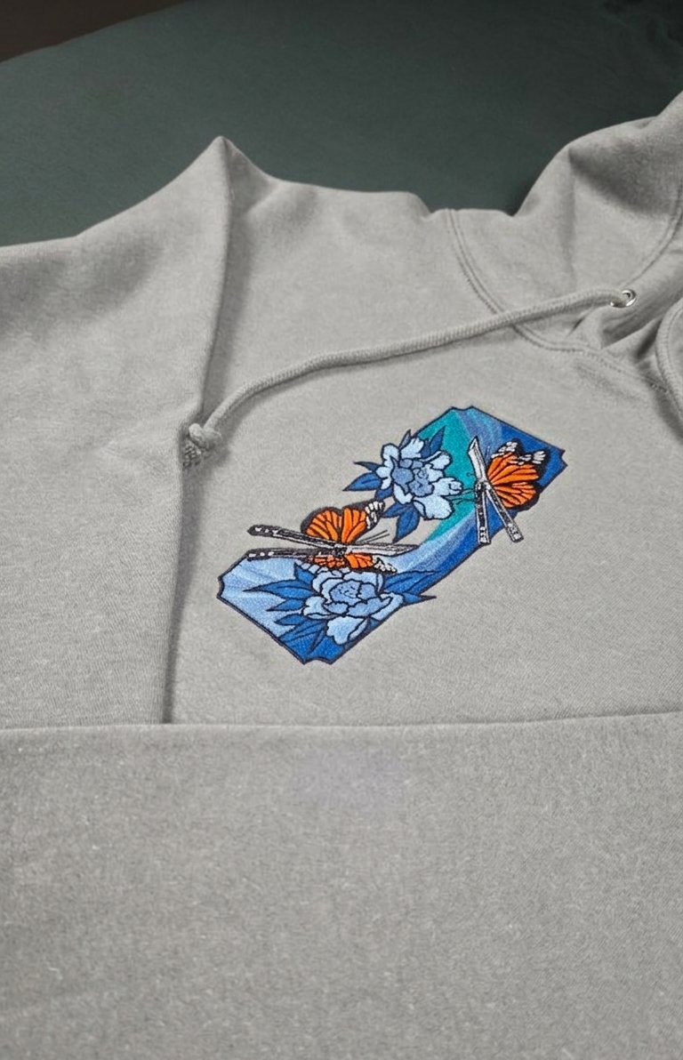 Monarch V3 Embroidered Hoodies