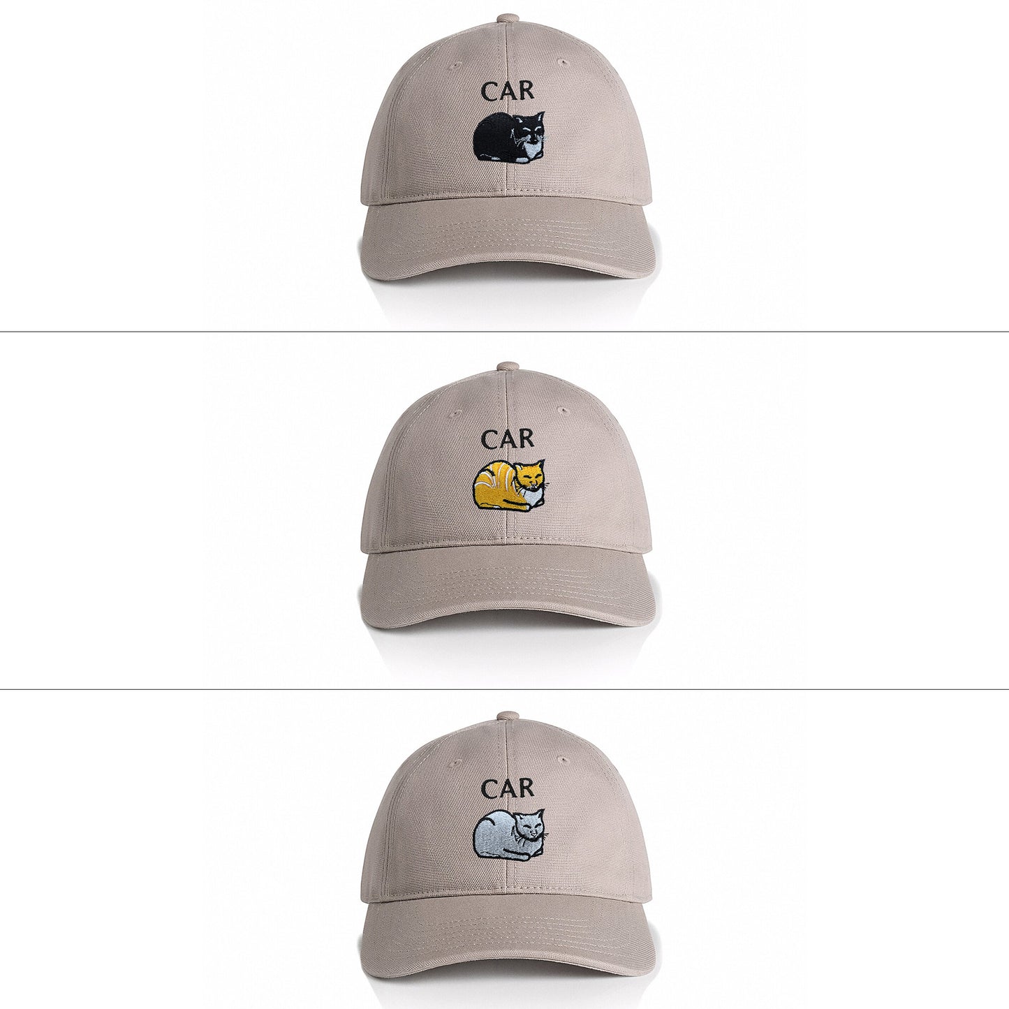 Car Cat Unstructured Hat