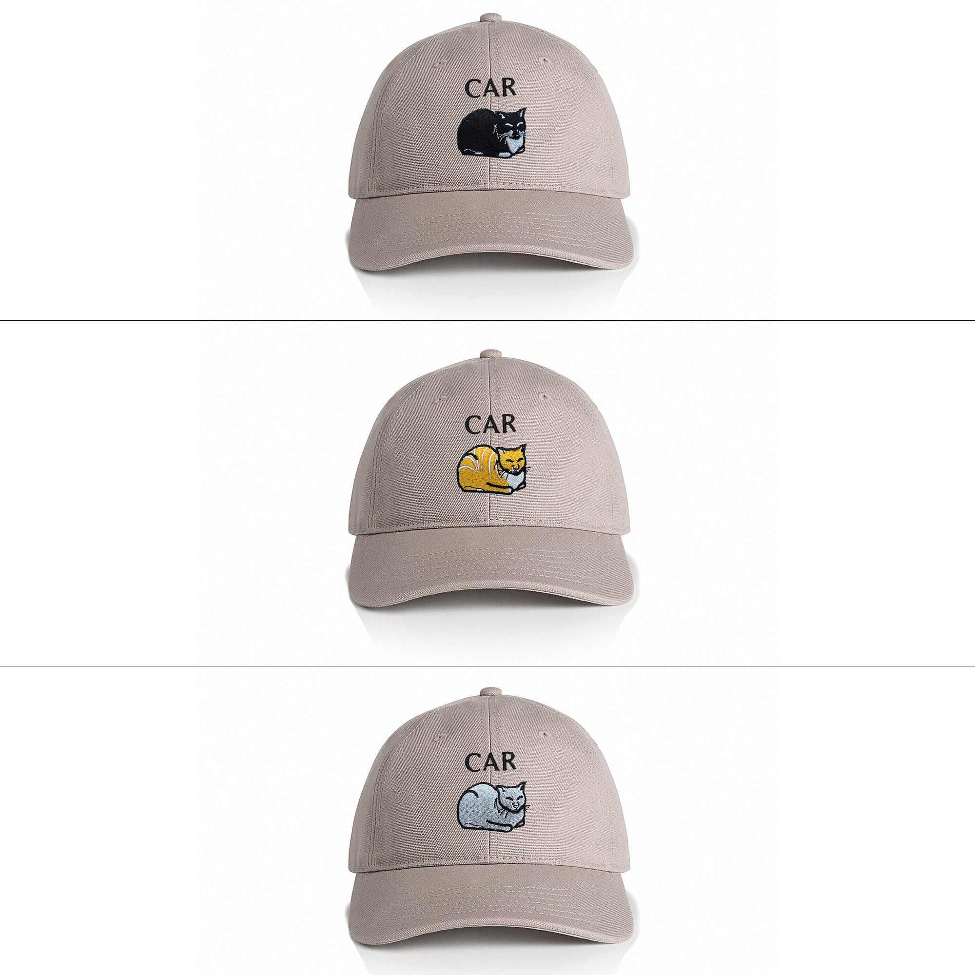 Car Cat Unstructured Hat