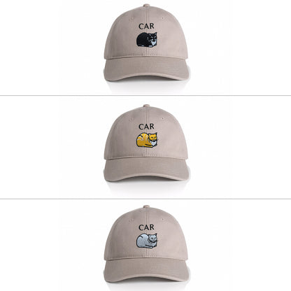 Car Cat Unstructured Hat