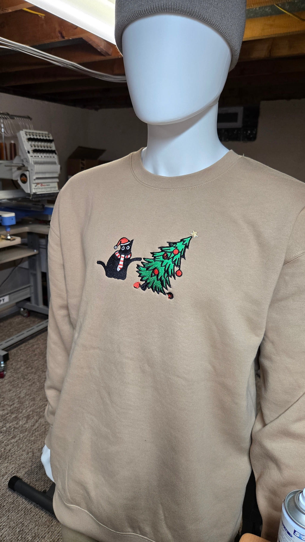 Oversized Cat Sweater