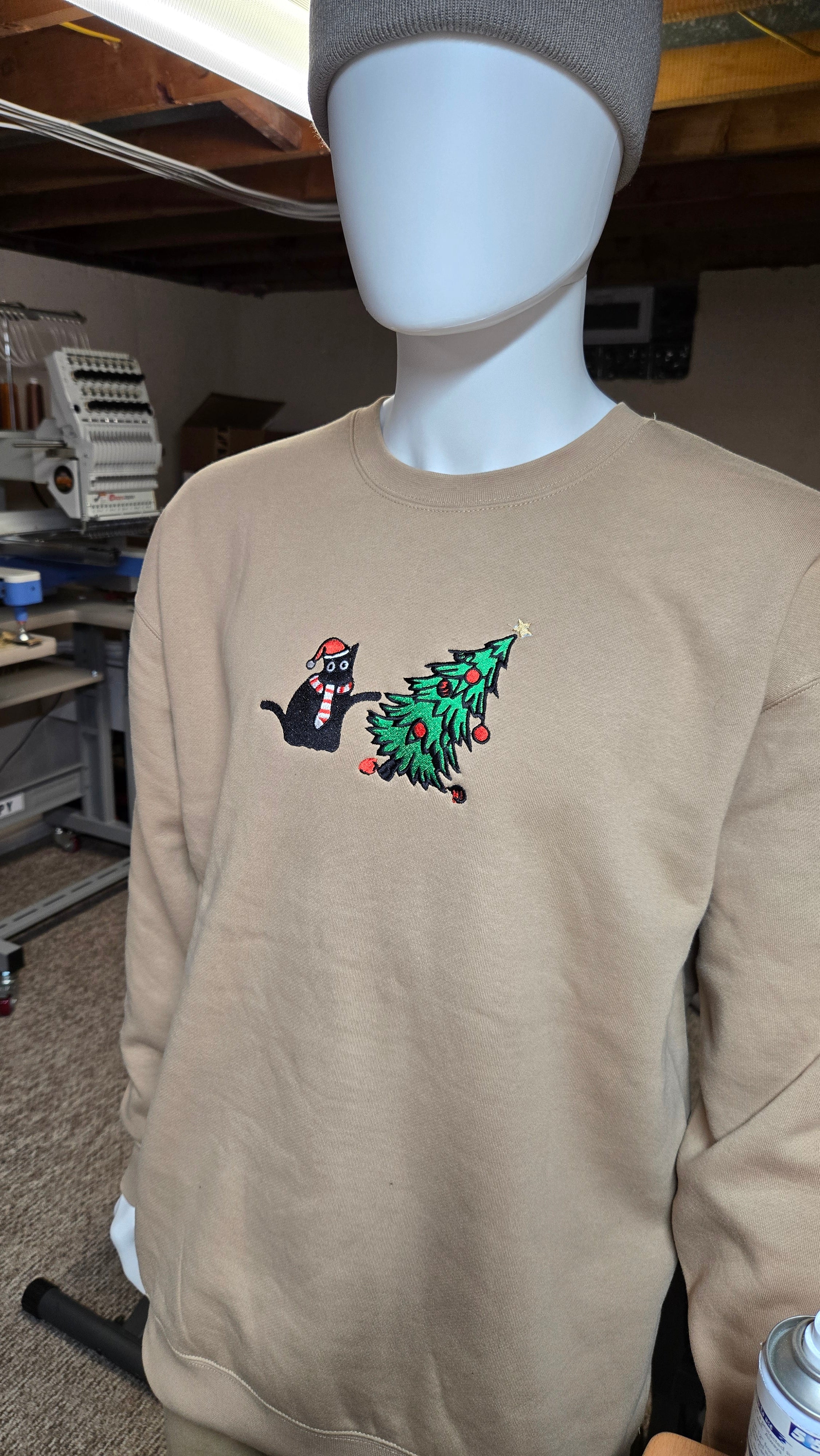 Oversized Cat Sweater